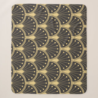 Modern geometrische, goldgedeckte Fliesen Sherpadecke