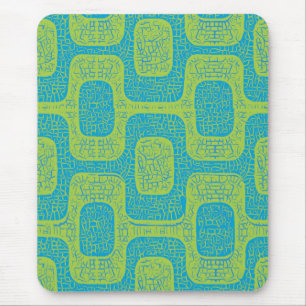 Modern geometrische Mouse Pad Mitte des Jahrhunder Mousepad