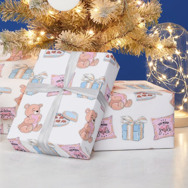 Modern Geschenkpapier (Feiertage)