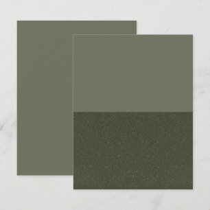 Modern gespaltene, grün gestreifte Save the Date K