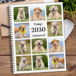 Modern gestalten Sie Ihr eigenes Heimtier-Hundejah Planer<br><div class="desc">Individueller Begleiter Foto Collage Kalender Planer für Ihren besten Freund. Behalt alle Termine, ob Tierarztbesuche, Welpenspiele, Hundepflege oder alle organisierten Trainings, jedes Haustier verdient einen personalisierten Foto-Planer ! Unser Hund-Foto-Planer hat 11 Fotos, um zu personalisieren, Namen und Text. Design ist vorne und hinten. Ideal für Hundeliebhaber, Hundeliebhaber, Katzen-Liebhaber und Liebhaber...</div>