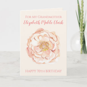 Modern gestalten Sie Ihren Geburtstag für Ihre Oma Karte