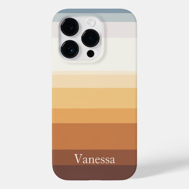 Modern gestreift Case-Mate iPhone 14 pro hülle (Rückseite)