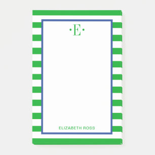 modern gestreift post-it klebezettel