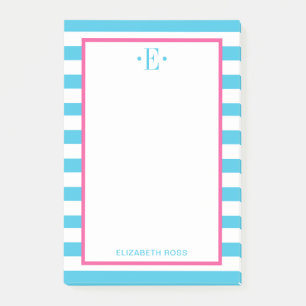 modern gestreift post-it klebezettel