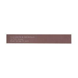 Modern gewürzte Terracotta Hochzeitsreise rund um 