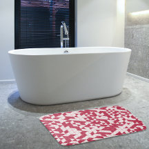 Modern Girly Magenta Pink Geometric