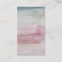 Modern Glam Dreamy Watercolor Golfen Freundlicher