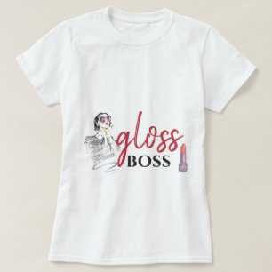 Modern Gloss Boss Schwarzes Meer T-Shirt