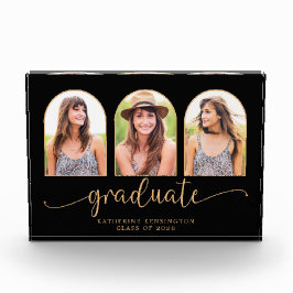 Modern Gold Arch 3 Foto Abschluss