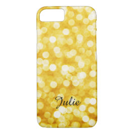 Modern Gold Bokeh Apple iPhone 8/7 Fall Case-Mate iPhone Hülle