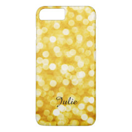 Modern Gold Bokeh Apple iPhone 8Plus/7Plus Fall Case-Mate iPhone Hülle