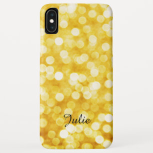 Modern Gold Bokeh Apple iPhone XS Max Fall Case-Mate iPhone Hülle