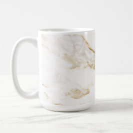 Modern Gold Effect Marmormuster Kaffeetasse