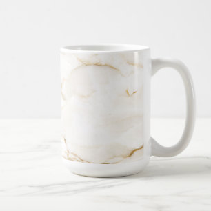 Modern Gold Effect Marmormuster Kaffeetasse