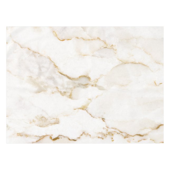 Modern Gold Effect Marmormuster Tischdecke (Vorderseite (Horizontal))