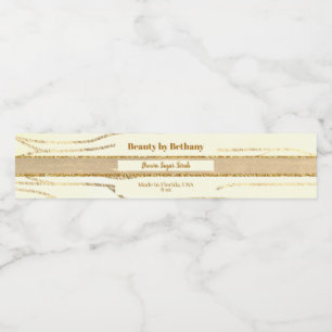 Modern Gold-Folie-Wellness-Center