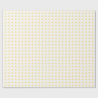 Modern Gold Geometric Wrapping Paper Geschenkpapier
