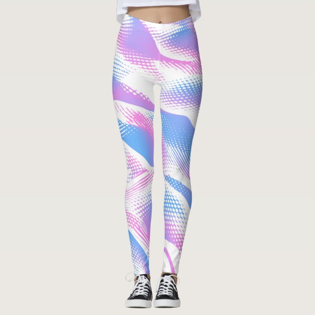 🌟 Modern Gradient Textur - Smooth & Stylish 🎨 Leggings (Vorderseite)