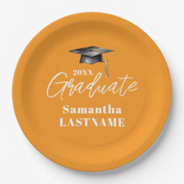 Modern Graduation Party Class of 20XX Custom Paper Pappteller