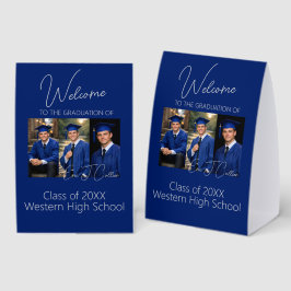 Modern Graduation Party Photo Display Tischaufsteller