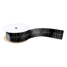 Modern Graduation Year Gift Wrapping Custom Satinband