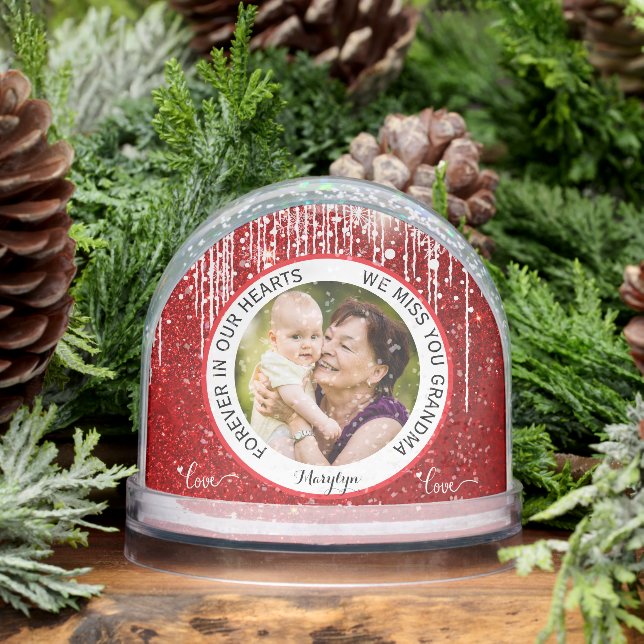 Modern Grandma Forever in Our Hearts Memorial  (Hiver)