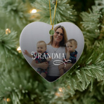 Modern Grandma Photo Personalized