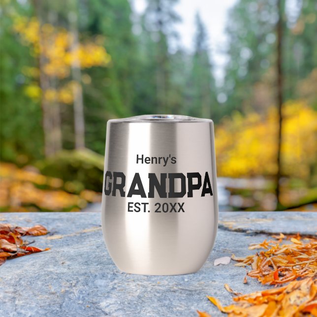 Modern Grandpa Established Est. Name Year  (Außenbereich (gedreht))