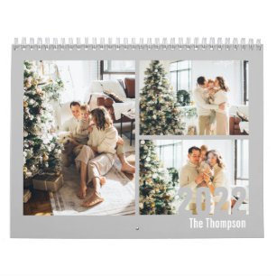 Modern Grau Custom Erstellen Sie Ihren eigenen Fot Kalender