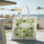 Modern Green Avocado Fusion Zitat Tragetasche<br><div class="desc">Modern Green Avocado Fusion Zitat</div>