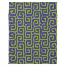 modern Green &blue Abstract pattern