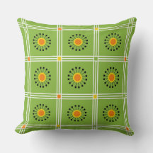 Modern Green Orange Dandelion