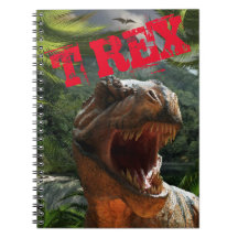 Modern Green Red T Rex Dinosaurier Boys