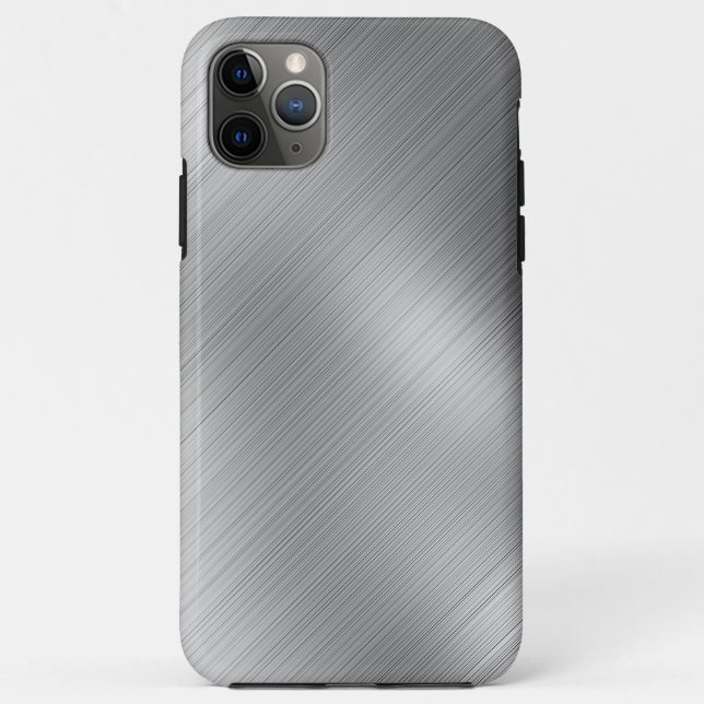 Modern Grey Texture Template Case-Mate iPhone Hülle (Rückseite)