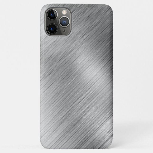 Modern Grey Texture Template Case-Mate iPhone Hülle (Rückseite)