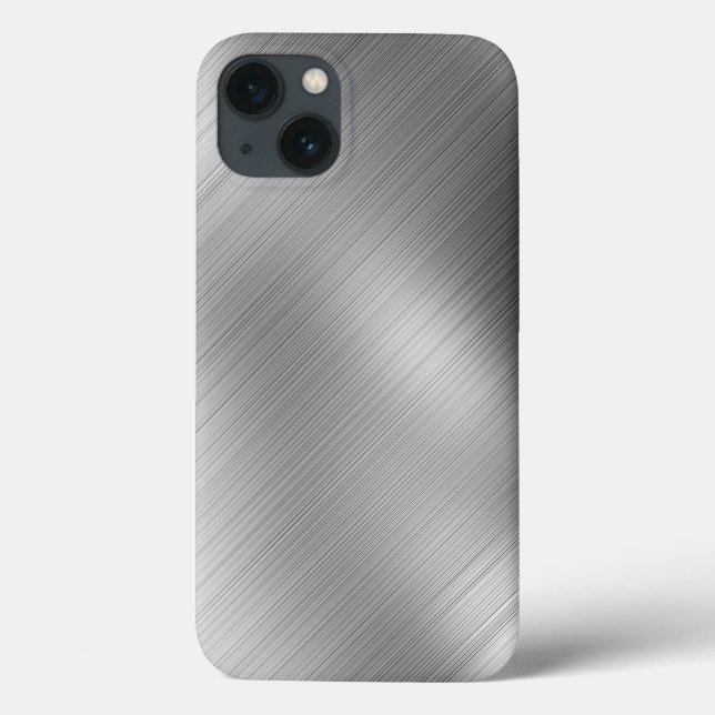 Modern Grey Texture Template Case-Mate iPhone Hülle (Rückseite)