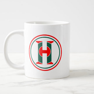 Modern H Letter Logo  Jumbo-Tasse