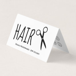 Modern Hairdressers Loyalty Visitenkarten
