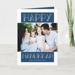 Modern Hanukkah | Foto Feiertagskarte