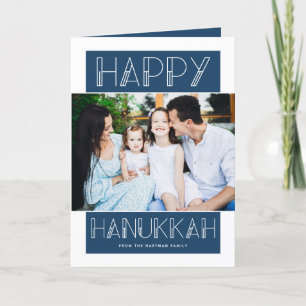 Modern Hanukkah   Foto Feiertagskarte