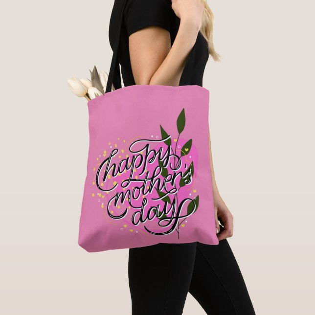Modern Happy Mother Day Tasche (Von Nahem)
