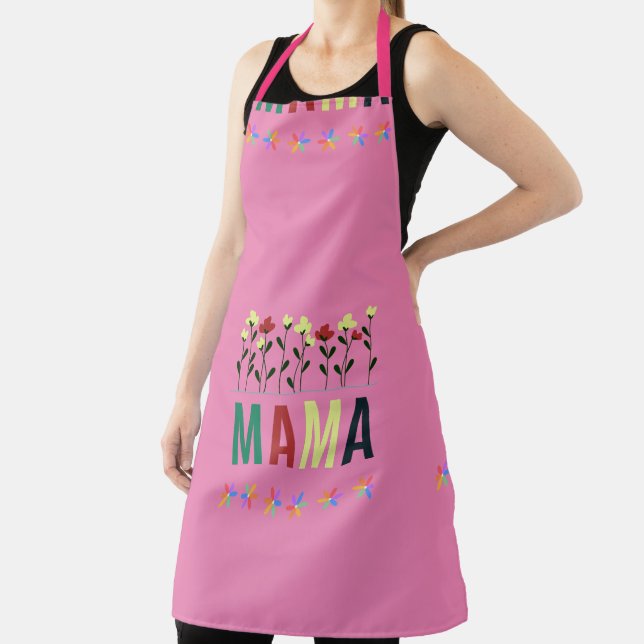 Modern Happy Mother's Day All-over Print-Schürze Schürze (InSitu)