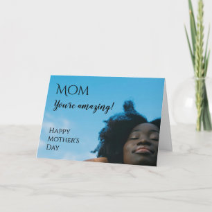 Modern Happy Mother's Day DU BIST PHANTASTISCHES F Karte