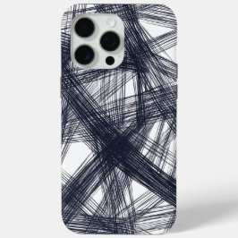 ✨ Modern Hatching Line Pattern Print ✨ Case-Mate iPhone Hülle