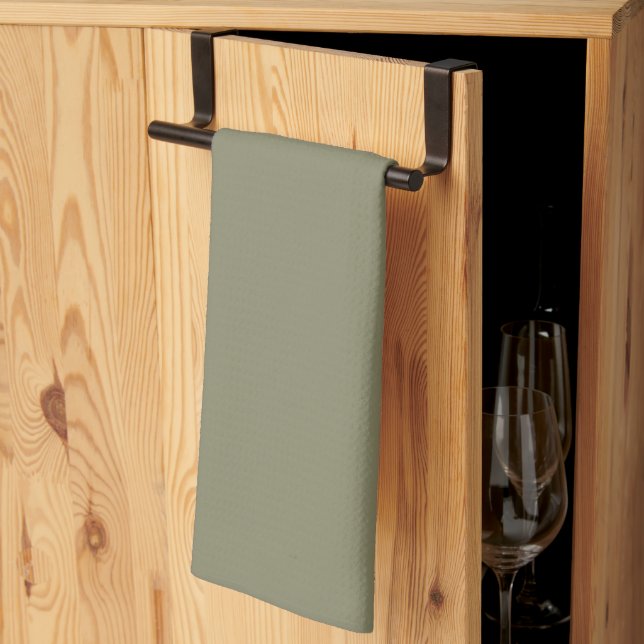 Modern Heritage Solid Deep Sage Geschirrtuch (Drittel gefaltet)