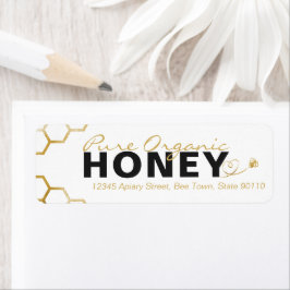 Modern Honey Bees Gold Honeycomb