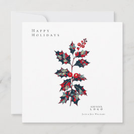 Modern Hope Poster Holly Berry Weihnachten