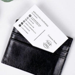 Modern I einfach Visitenkarte