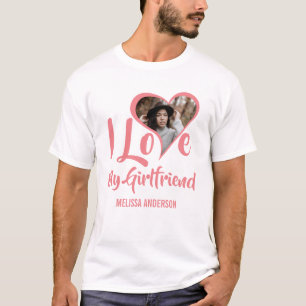 Modern I Liebe Meine Freundin Heart Foto T - Shi T-Shirt